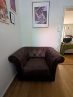 Sessel Chesterfield braun guter Zustand