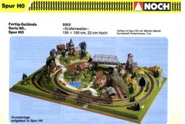 NOCH Grafenweiler 8069, kompl. Landschaft H0 Märklin Rarität
