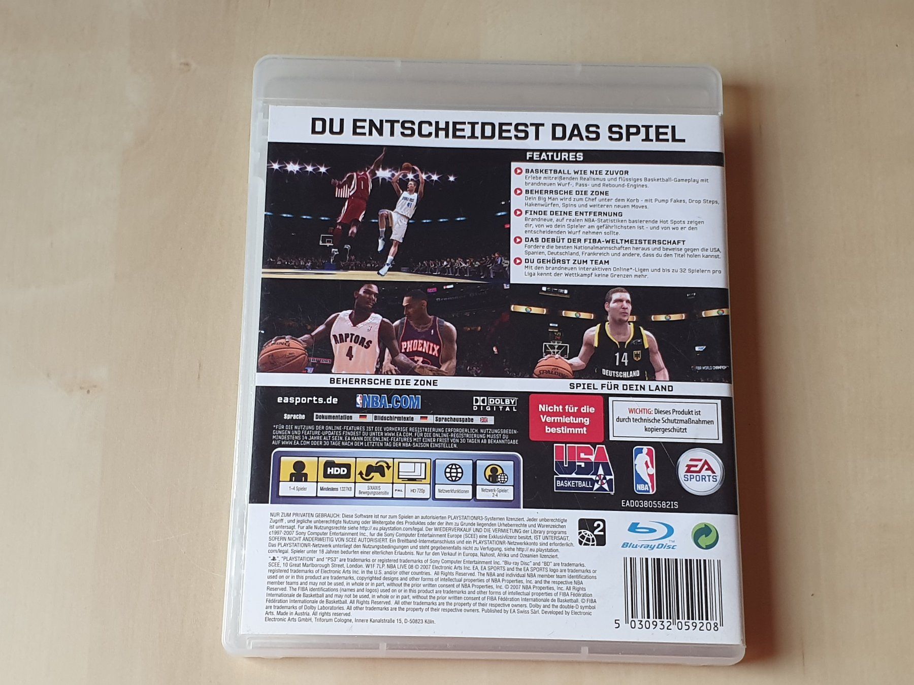 Sony Giochi: NBA live 08 – Usato da Stansstad venduto da collectorsshop 1