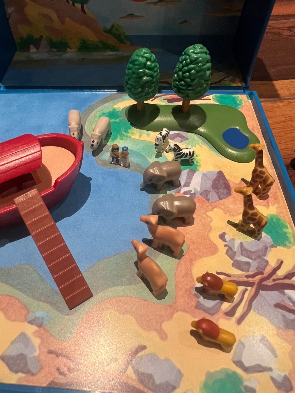 Playmobil 4332 Micro-Welt Arche Noah!!!seltener Fehldruck!!! (Gebraucht ...