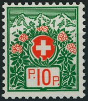 1934 - Portofreiheit - postfrisch **