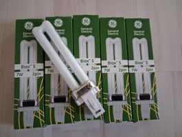 5 X STECKSOCKEL 7 WATT 2 PIN