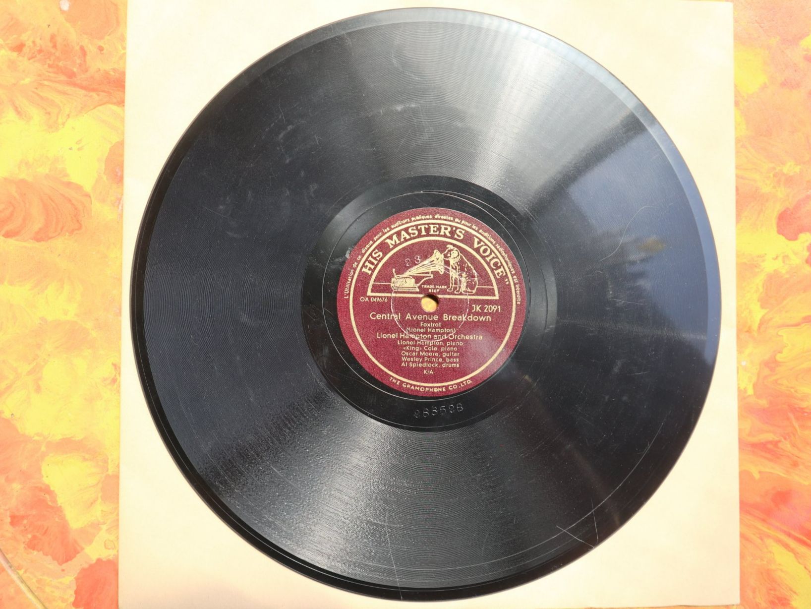 Schallplatten: Schellack Lionel Hampton Jack the Bellboy / Central Av Break – Gebraucht aus Eschenbach SG von Astalavista 3