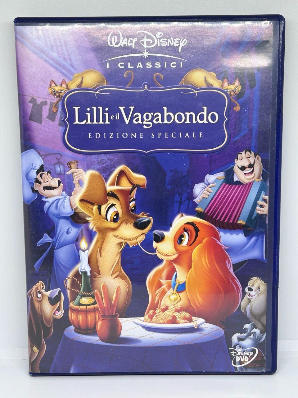 Tutti i DVDs: DVD Disney "Lilli e il Vagabondo" – Usato da Giubiasco venduto da LorisVale