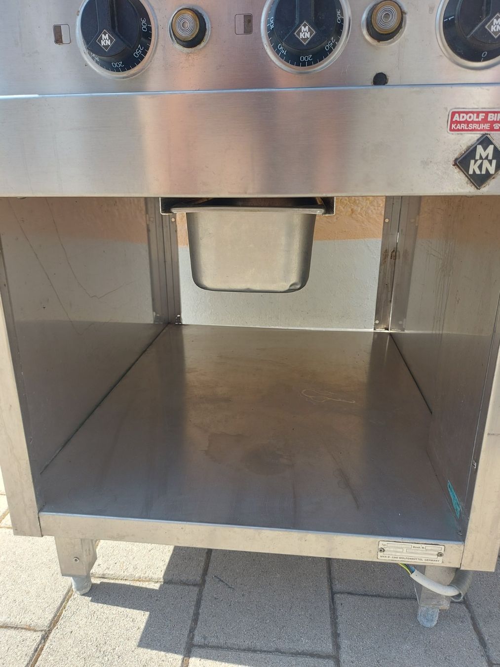 Griglie: Griddleplatte; Grillplatte; Bratplatte Gastro 400Volt – Usato da Rheinau venduto da profitronic.shop 5
