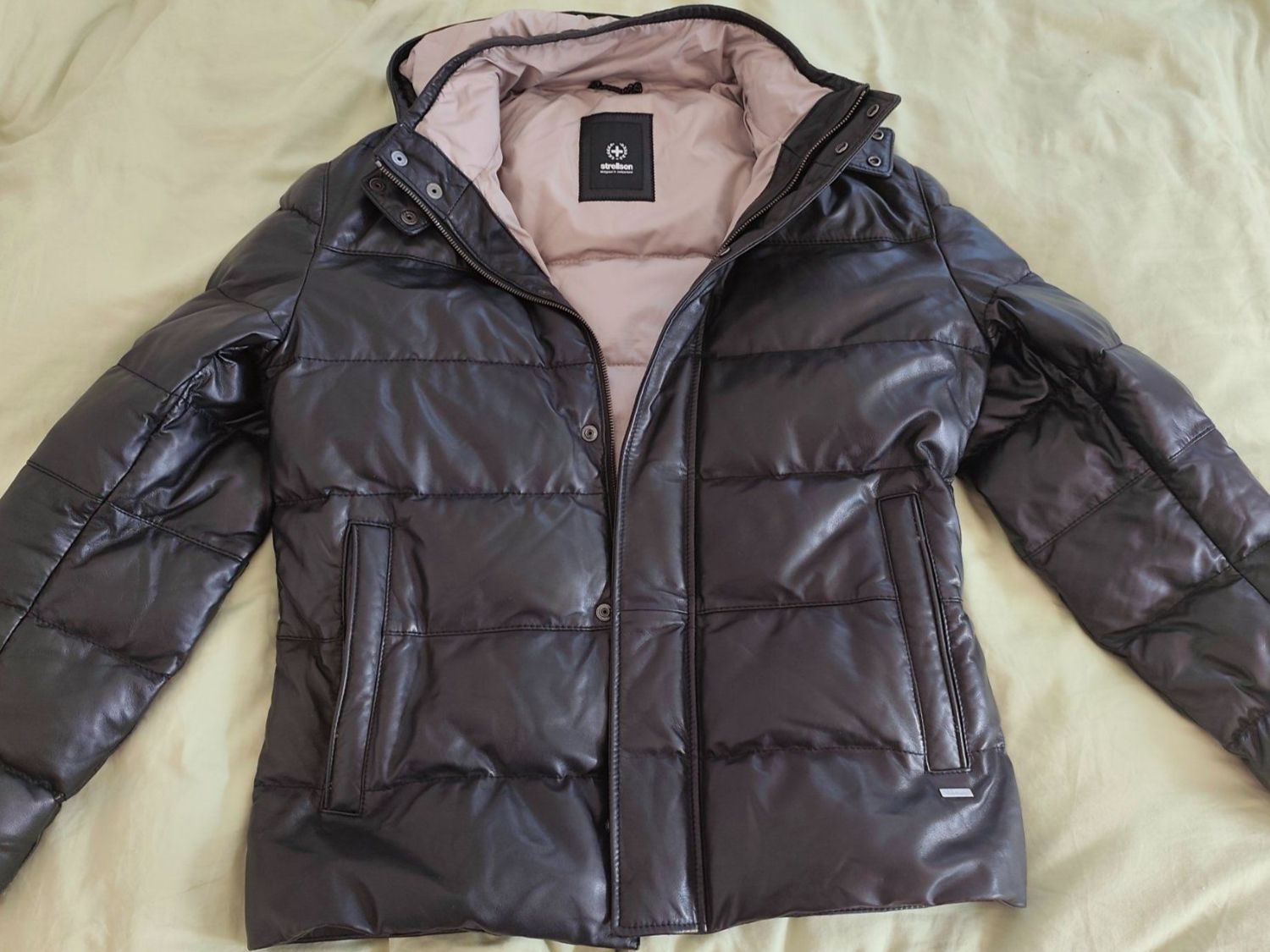 Strellson Giacche: Strellson Lammleder Winterjacke – Usato da Altdorf UR venduto da NullrundenToni