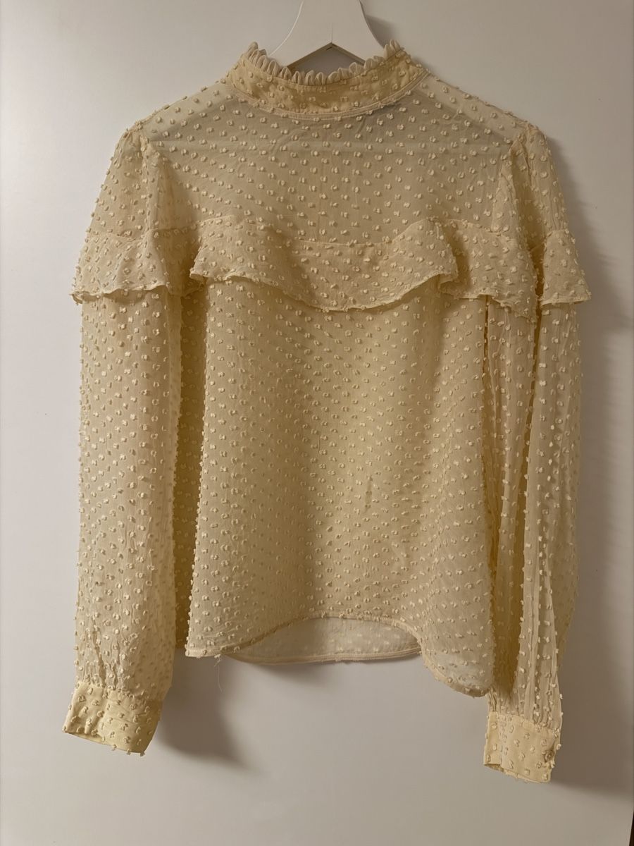 Camicette: Max & Co. Bluse mit Rüschen, Grösse M – Usato da Bern venduto da Amylee1999