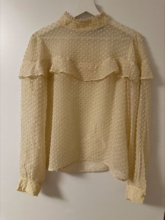 Max & Co. Bluse mit Rüschen, Grösse M