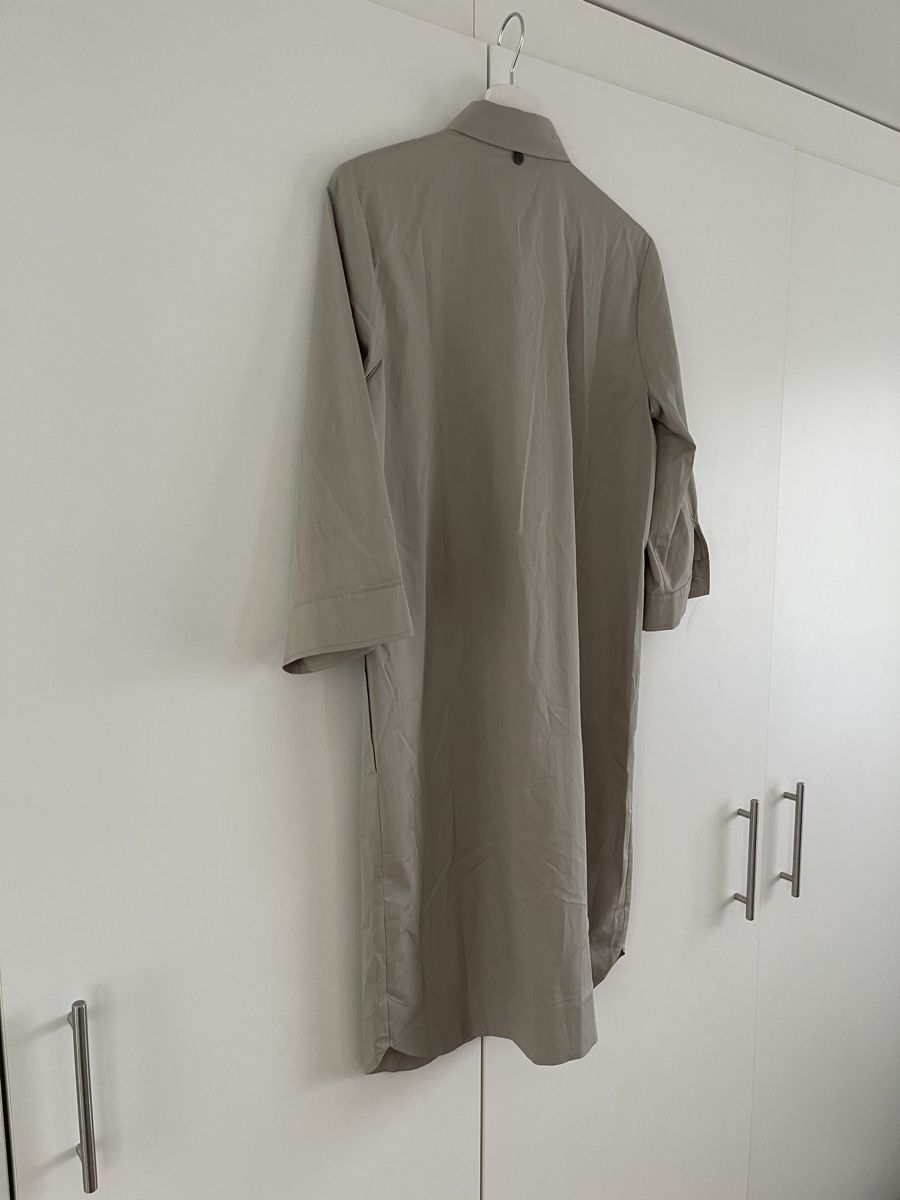 Kleider: YOU. Justwhite Hemdblusenkleid Gr. 38 grau – Gebraucht aus Stans von lion85 7