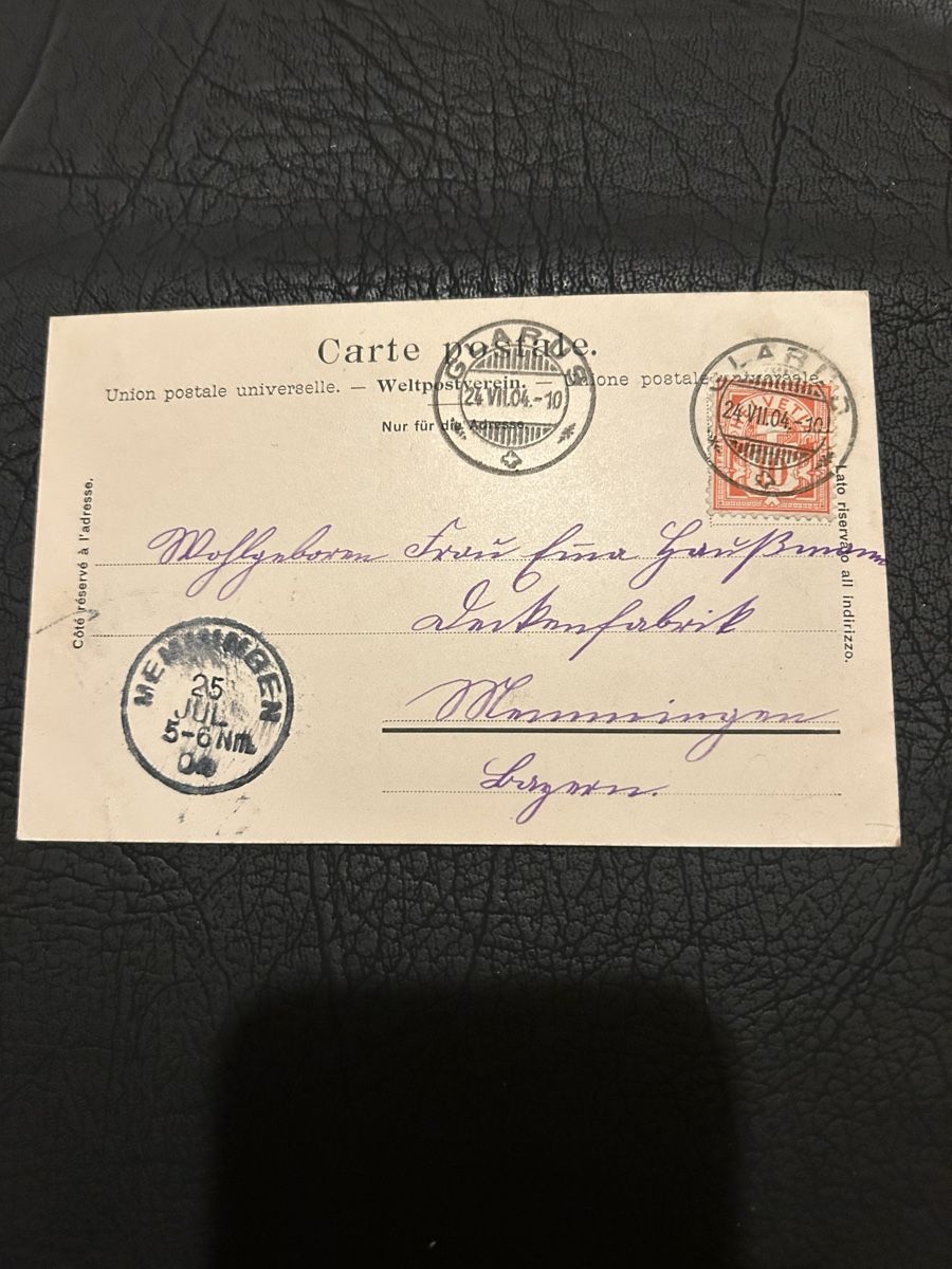 Cartes postales: Mühlehorn 1904 – D'occasion à Breganzona par Milesbo 1