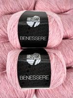 Baumwolle Alpaka Strickwolle 10 Knäuel Benessere Hellrosa