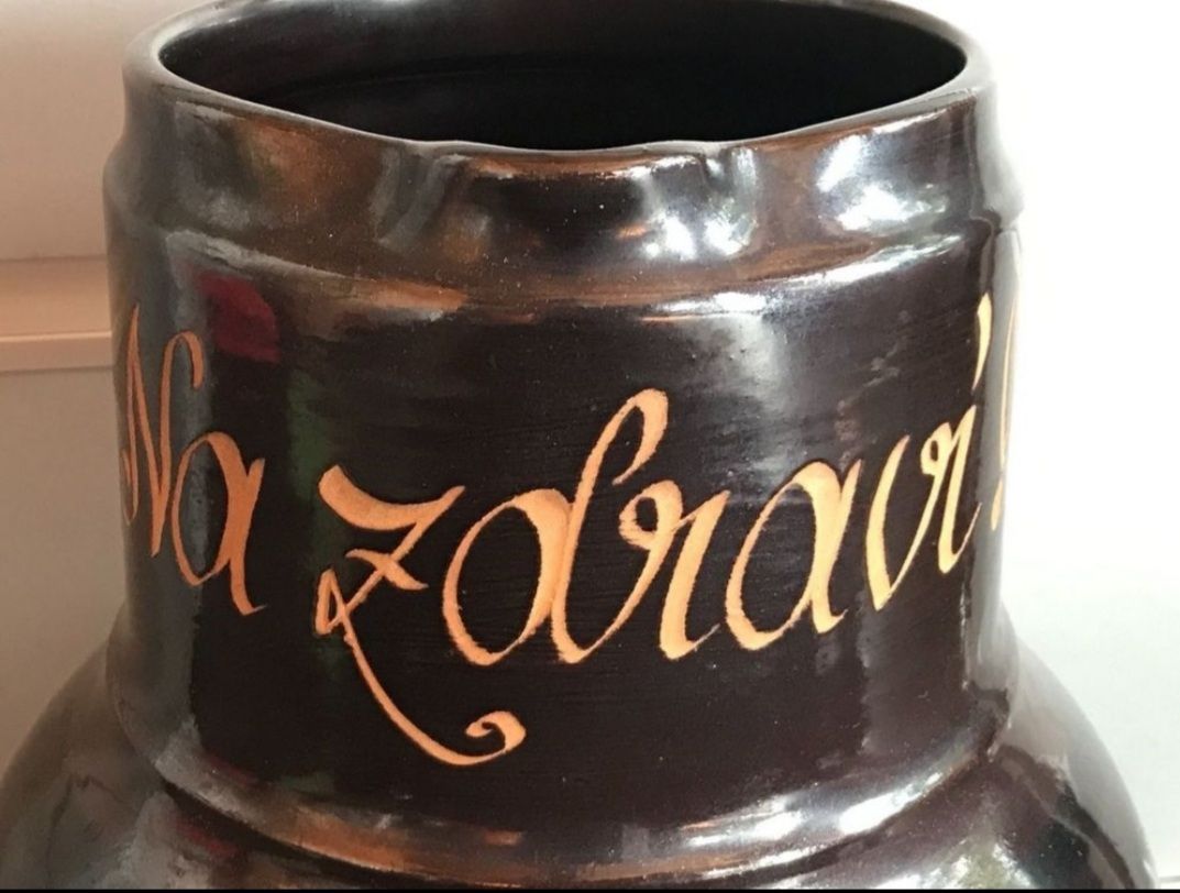 Caraffe: RIESIGER KRUG/KARAFFE AUS TON BRAUN. – Usato da Buchs AG venduto da Cuescu 4
