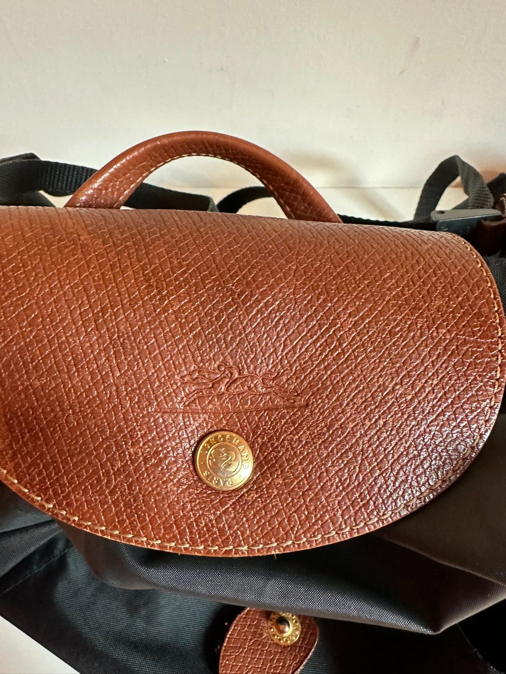 Zaini: Longchamp Sac à dos Pliage noir – Usato da Bernex venduto da euma1976 3