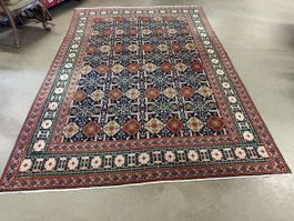 Orientteppich Taebriz handgeknüpft 295x203 cm dunkelblau