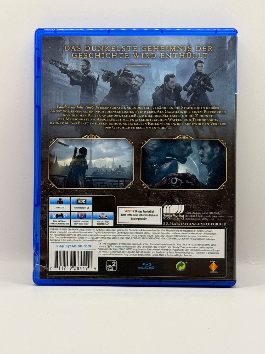 Giochi: The Order: 1886 - Playstation 4 - CIB – Usato da Dietikon venduto da gab_qz7y 1