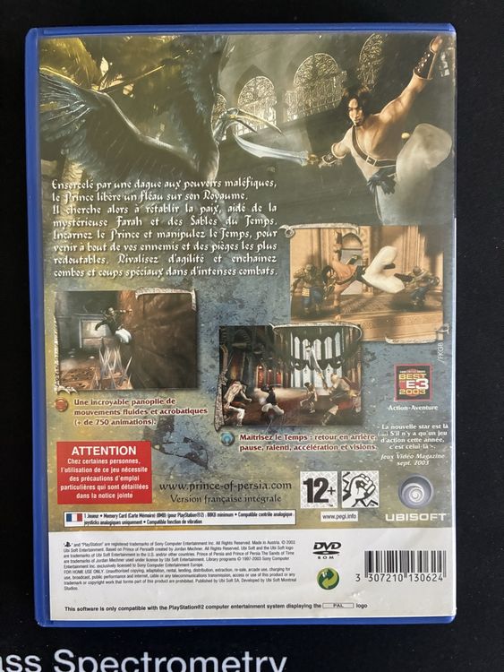 Buy Prince of Persia Les Sables Du Temps for PS2