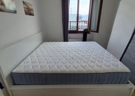 Lit IKEA MALM 180x200 + matelas VÅGSTRANDA + lattes LÖNSET