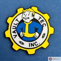 Vault Tec Coaster Fallout 3D Printed Drink Coaster