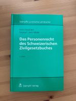Das Personenrecht des Schweizerischen Zivilgesetzbuches