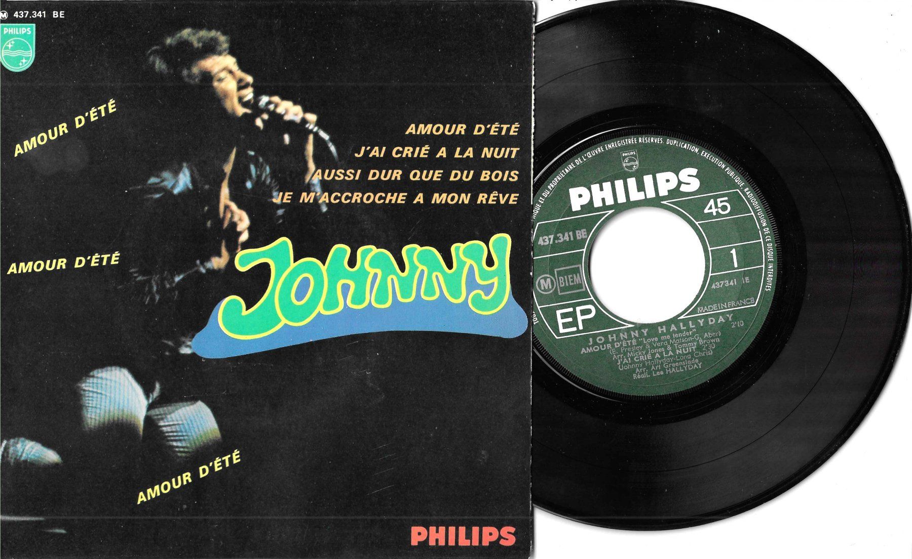 Dischi in vinile: Johnny Hallyday EP - Amour d'été – Usato da Savagnier venduto da Ne2065