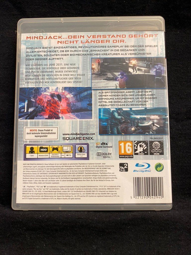 Giochi: Mindjack I PS3 I – Usato da Küssnacht am Rigi venduto da Bionicmax 2