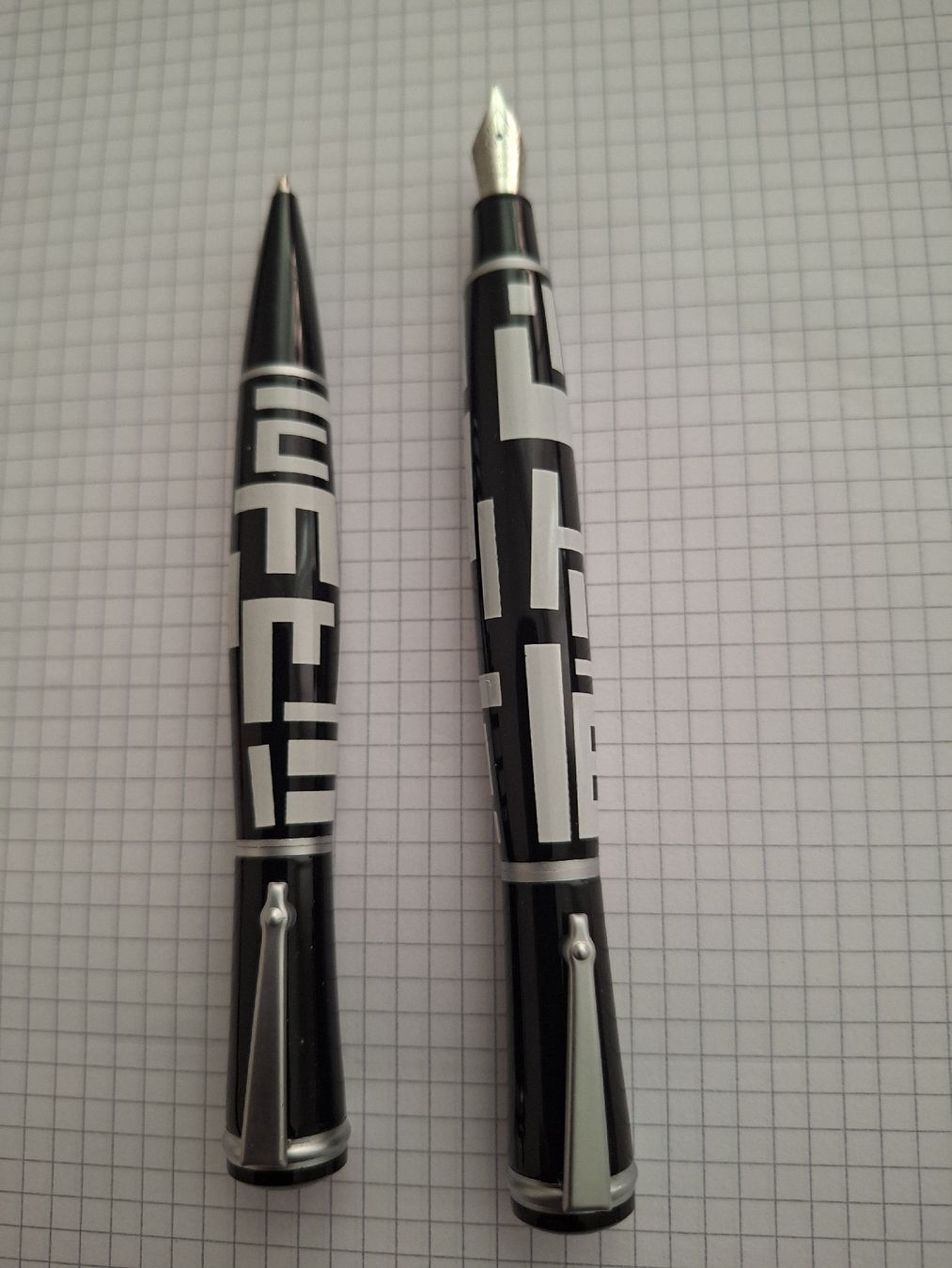 Stylos & Marker: Füller und Kugelschreiber Set schwarz Iridium Point Germany – Neuf (Voir description) à Uster par mak_mw2n 1