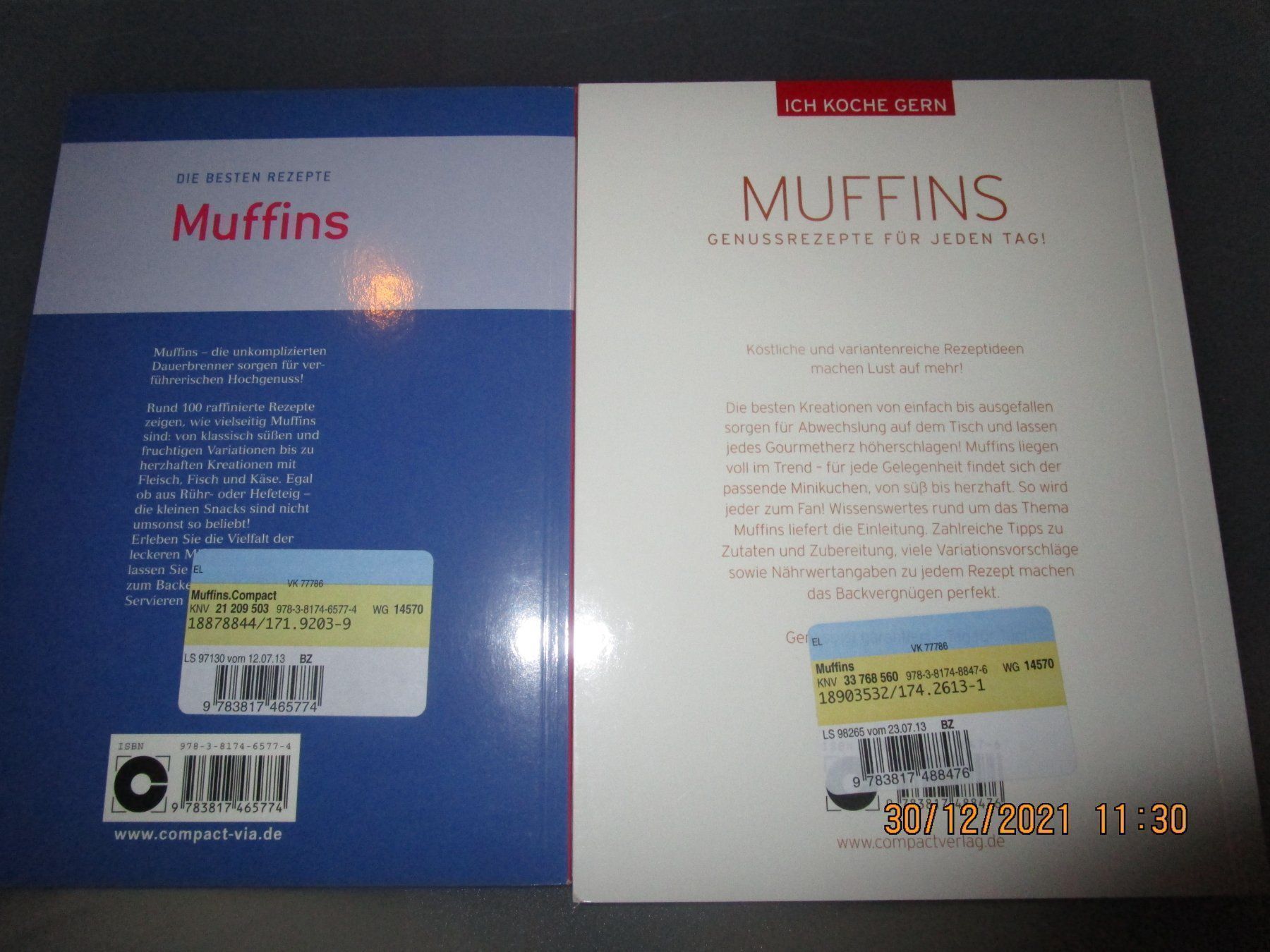 Libri: 2 Bücher über Muffins, Porto Fr. 2 – Nuovo (secondo la descrizione) da Ostermundigen venduto da Dinge1 6