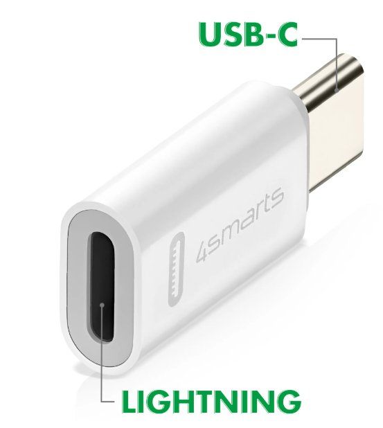 Lecteurs & Adaptateurs: Adapter Lightning auf USB-C - 2er Set – Neuf avec emballage d'origine à Basel par Nofretete39 1