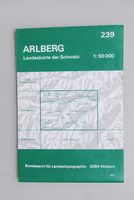 Landeskarte der Schweiz, 1 : 50'000, 239 Arlberg 1971