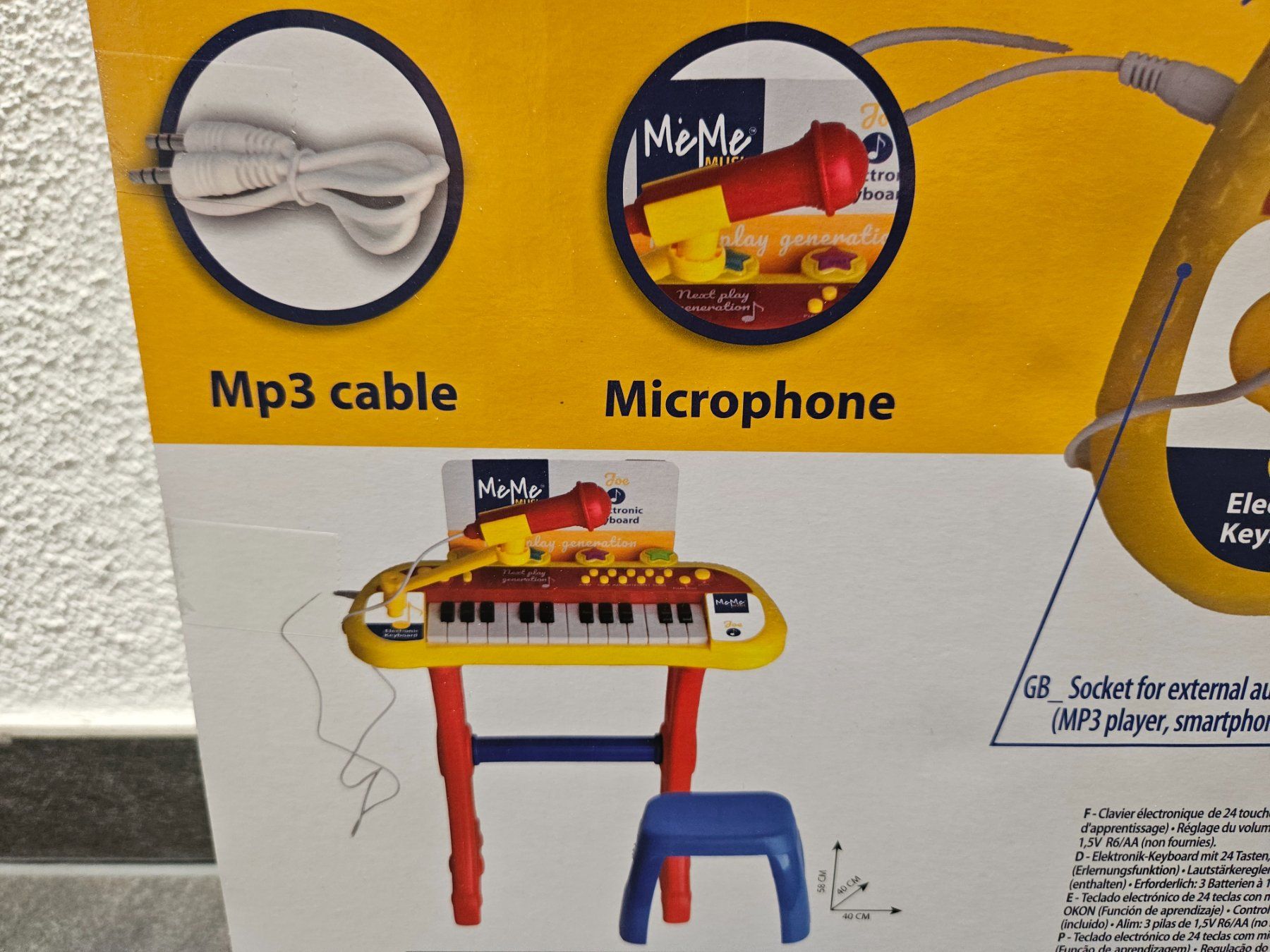 Strumenti musicali: Neu - Me Me Music - Electronic Keyboard – Nuovo e nell'imballaggio originale da Dagmersellen venduto da Jarsetz_Restposten 2