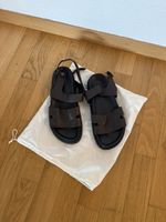 Leder Sandalen Grösse 41 H Style Braun Massimo Dutti