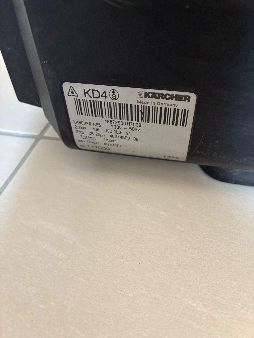 Kärcher Nettoyeurs à haute pression: Kärcher 695 – D'occasion à Maur par salsero02 3