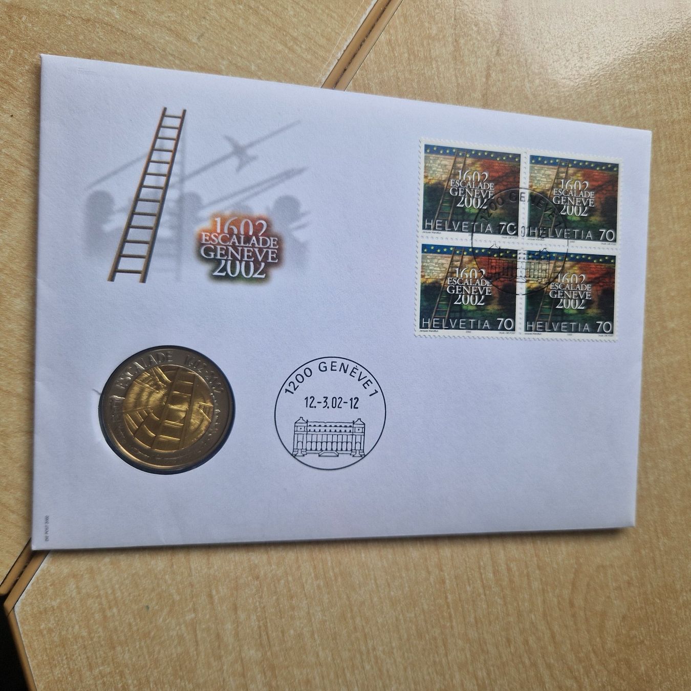 Alle Briefmarken: Numisbrief Escalade de Geneve – Neu und originalverpackt aus Niederurnen von Andifluri