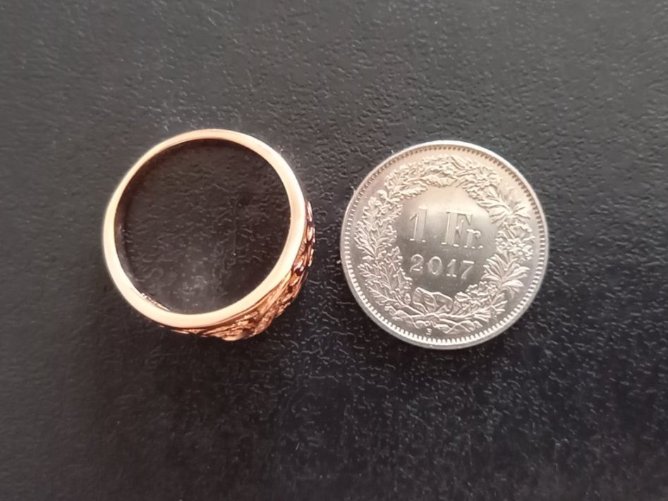 Ringe: Vergoldet Ring, Grösse 9 (59.5) – Gebraucht aus St-Prex von big_c6bb 2