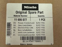 Neue MIELE Steuerelektronik für Backofen ELPZ 7705
