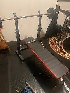 Hometrainer: Panca con pesi e maniglie – Usato da Arzo venduto da lor_9pzy