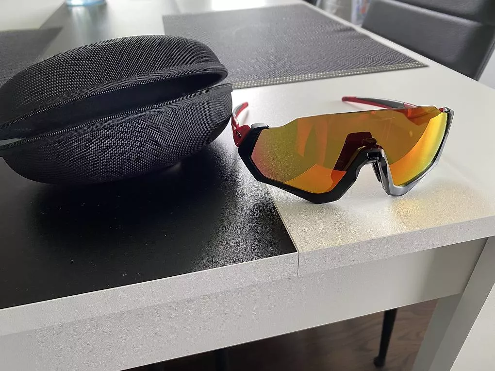 Brillen & Gläser: Oakley flight jacket – Gebraucht aus Düdingen von tinu__s