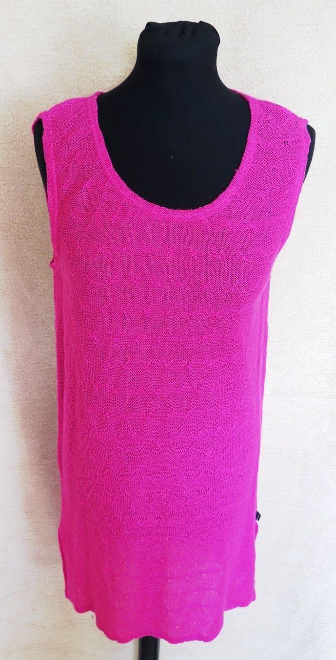 Kleider: Kleid-Tunika Gr. M Leinen/Baumwolle – Neu (gemäss Beschreibung) aus Bronschhofen von top-wein01