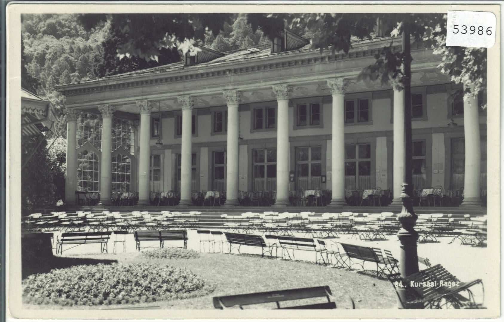 Cartoline postali: Bad Ragaz - Kursaal – Usato da Ettingen venduto da Kartenplanet