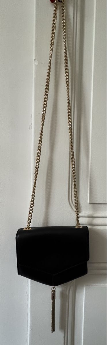 Borse da donna: Sac Sandro noir, chaîne dorée – Nuovo (secondo la descrizione) da Genève venduto da inf_2ggr 1
