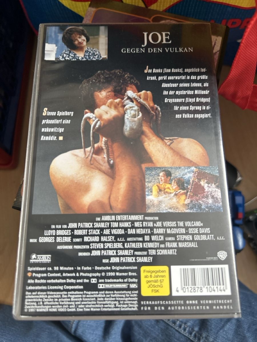 Alle VHS: Joe - Gegen den Vulkan VHS  - Tom Hanks & Meg Ryan – Gebraucht aus Herbetswil von rotekatze84 1