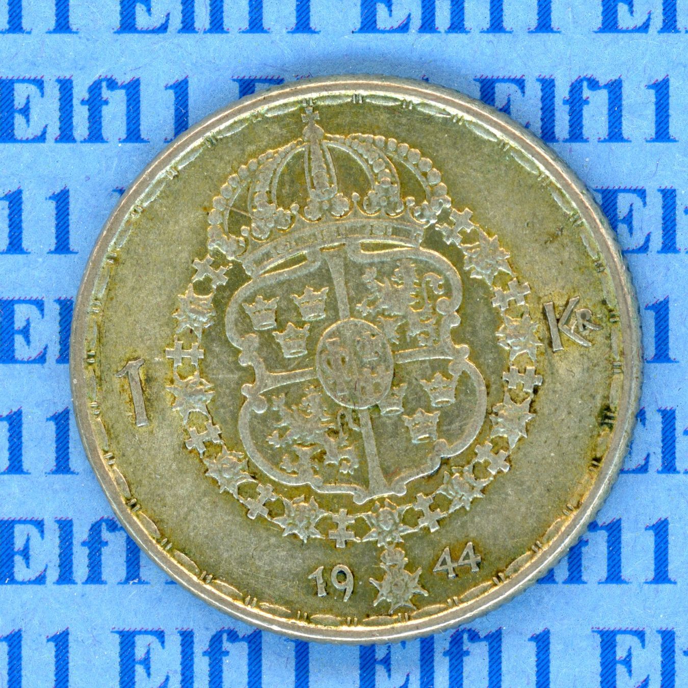 Tutti le monete: SEK___1.00 1944 vz 1 Krone – Usato da Widnau venduto da Elf11
