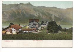 Brienz GIESSBACH Hôtel Schweibenalp