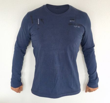 Langarmshirt, Longsleeve dunkelblau Esprit Gr. L (Herren)