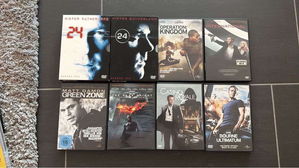 Tous les DVDs: DVD Collection Action Thriller 8 Filme – D'occasion à Baden par rot_shp9
