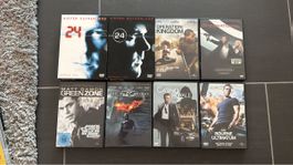 DVD Collection Action Thriller 8 Filme