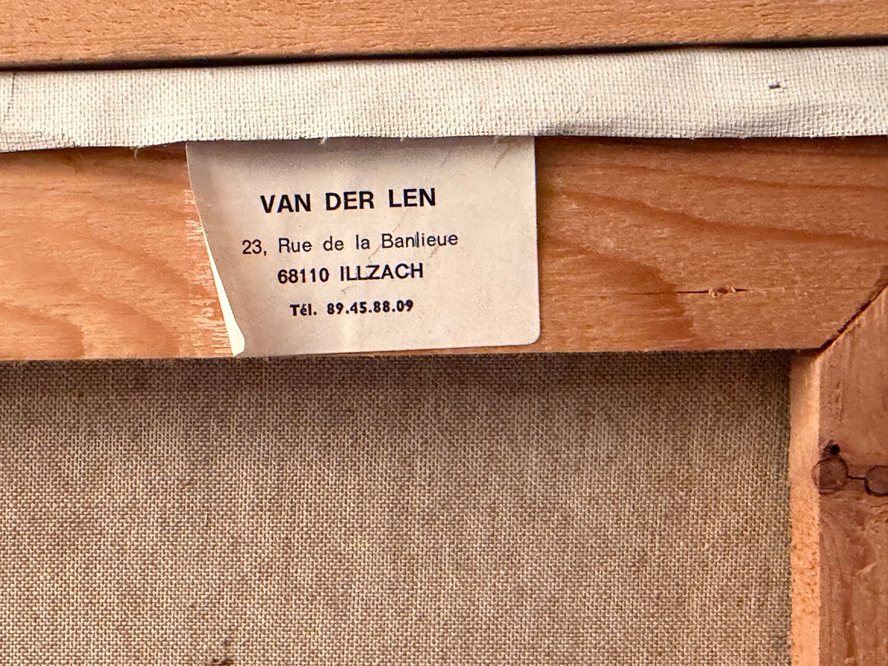 Gemälde: Van der Len Original Gemälde – Gebraucht aus Basel von PAUL_ART 6