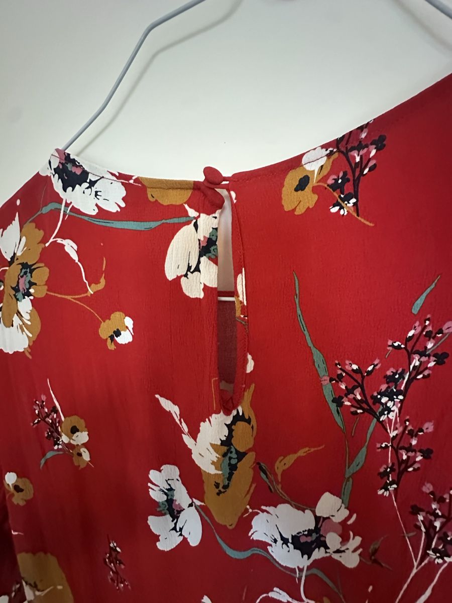 Massimo Dutti Vestiti: Massimo Dutti Midikleid rot – Usato da Zürich venduto da TheaVMO 6