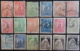 Rumänien Lot mit alten Werten XI