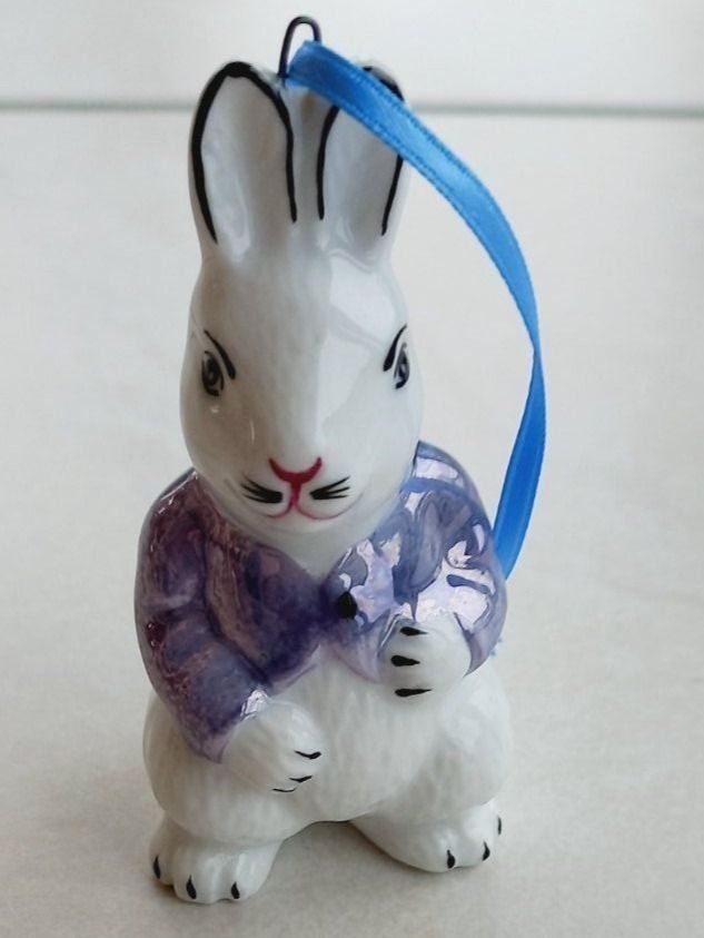 Figuren: Porzellan Hase handbemalt – Neu und originalverpackt aus Winistorf von acreativ1